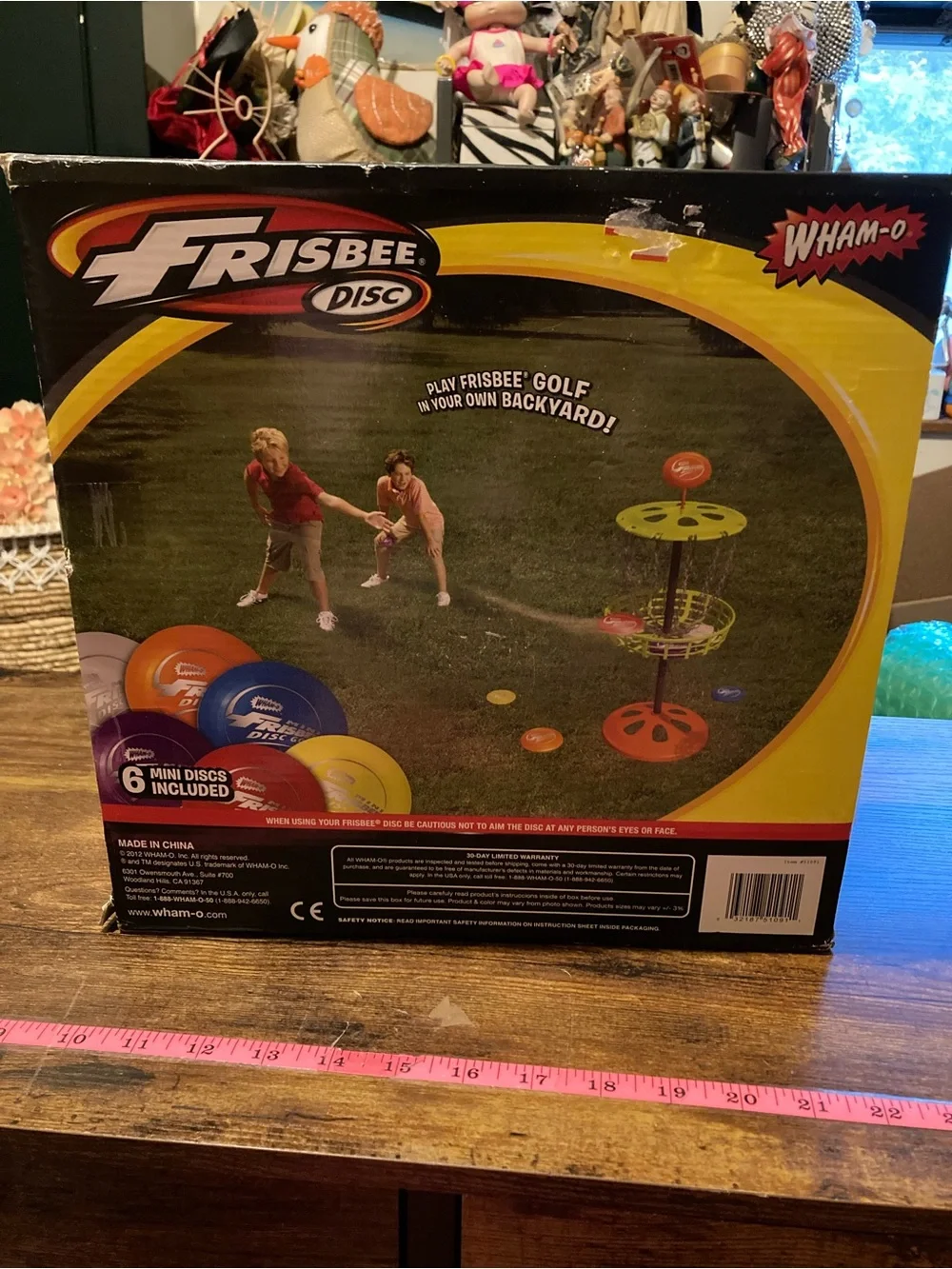 Wham-o mini frisbee golf set